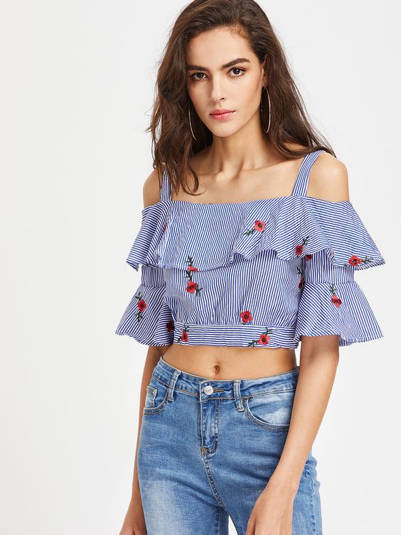 20 fashion ideas for crop tops