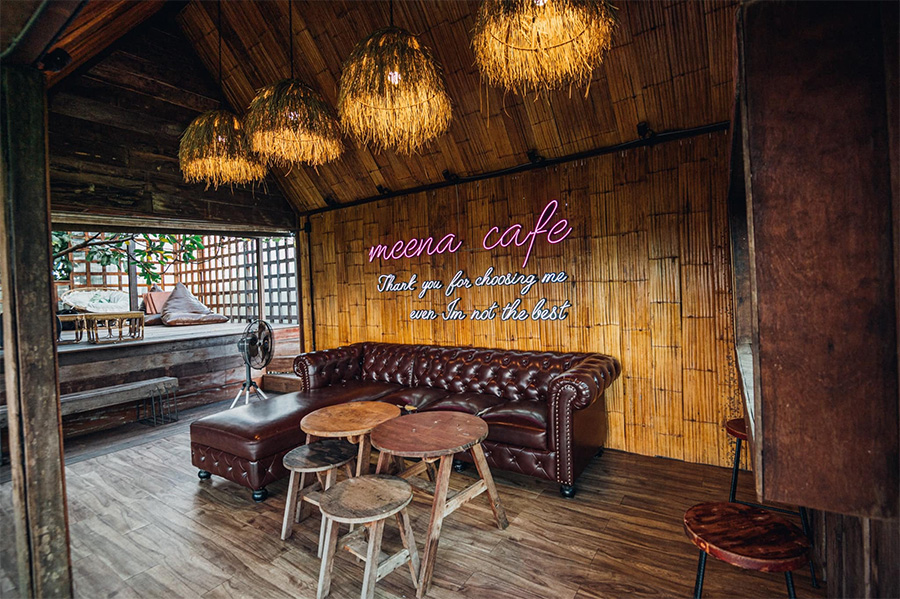 10 ร้านคาเฟ่ กาญจนบุรี - ร้าน มีนา Café Kanchanaburi